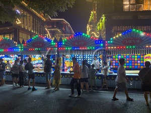 Stand de jeu de fléchettes avec ballons de carnaval à vendre | Gagner de l'argent avec un jeu de kiosque de fête foraine en plein air pour les parcs d'attractions - Product Image 4