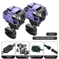 High Power Motorcycle LED Spotlights Heat Dissipation Dustproof for Motorbike Electric Scooter Custom Size 20pcs