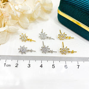 ชุดเครื่องประดับ DIY ไข่มุกเงินแท้ S925 แบบกระต่ายเปล่า สีทอง/สีเงิน สร้อยคอ ต่างหู แฟชั่น รุ่น 9304 - Product Image 3