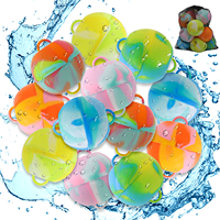 Ballons d'eau en silicone réutilisables ODM OEM, ballons d'eau rechargeables pour enfants, adultes, famille, piscine, plage, jeux d'eau, fête