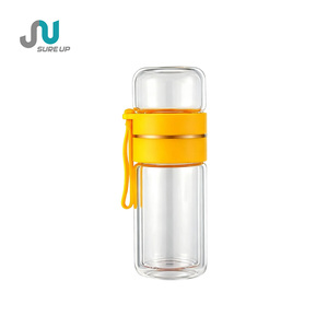 Juego de Tazas de Vidrio Borosilicato de Doble Pared, Separación de Té y Agua, Logotipo Personalizado, Caja de Regalo para Turismo Cultural, Venta al Por Mayor - Product Image 2