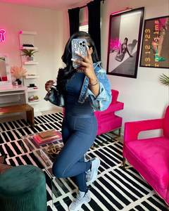 Set Loungewear in cotone personalizzato 2 pezzi da donna Soild top a maniche corte e Legging da salotto a coste due pezzi Set da donna - Product Image 4