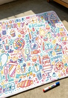 Chaussettes de Noël à personnaliser, pyjamas à colorier soi-même, cadeau de Noël pour enfants, décoration de Noël