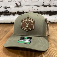 Casquettes Trucker Richardson 112 de Haute Qualité avec Patch en Cuir, Nouvelle Mode, Étiquette Tissée, 6 Panneaux, Gorras, Casquettes Snapback Personnalisées