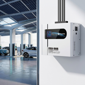 Estabilizador de Voltaje de Tiristores <span class=keywords><strong>Serie</strong></span> ITK50 de 10KVA, Protección Industrial Segura y Eficiente para Instalaciones Públicas y Comerciales - Product Image 1