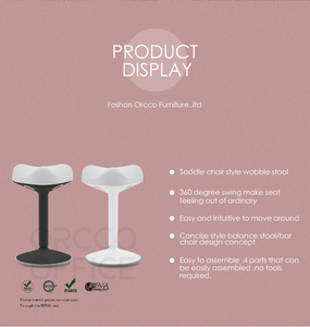 Silla de oficina ergonómica ajustable de altura, antideslizante, para sala de conferencias, mesa de bar, <span class=keywords><strong>escritorio</strong></span> de pie, silla de <span class=keywords><strong>escritorio</strong></span> de pie basculante, <span class=keywords><strong>taburete</strong></span>. - Product Image 3
