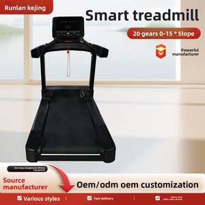 <span class=keywords><strong>Caminadora</strong></span> Comercial con Pantalla Táctil Inteligente, Amortiguación de Impactos, Silenciosa, <span class=keywords><strong>Eléctrica</strong></span>, para Gimnasio, Fitness en Interiores, Pérdida de Grasa, Máquina para Correr - Product Image 3