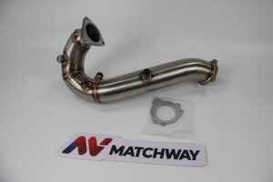 ท่อไอเสียสแตนเลส MATCHWAY ขัดเงา เชื่อมด้วยวิธี TIG 100% สำหรับ <span class=keywords><strong>Audi</strong></span> A4 A5 B8 <span class=keywords><strong>Q5</strong></span> 2.7 3.0 TDI ปี 2007-2013 - Product Image 1