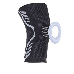 Soft Breathable <b>Thin</b> Honeycomb Design Knee Brace Belt Protective Powerlifting Knee Pads Adults Men Women Flexible Spandex/Nylon - Product Image 1