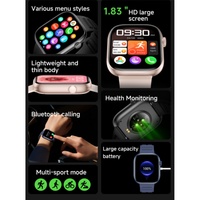 Nuevo Reloj Inteligente T7 para Hombre, Monitor de Frecuencia Cardíaca, Sueño y Presión Arterial, Llamadas por Bluetooth, Resistente al Agua, Asistente de Voz