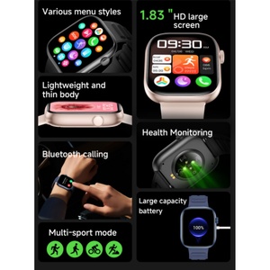 Nuevo Reloj Inteligente T7 para Hombre, Monitor de Frecuencia Cardíaca, Sueño y Presión Arterial, Llamadas por Bluetooth, Resistente al Agua, Asistente de Voz - Product Image 2