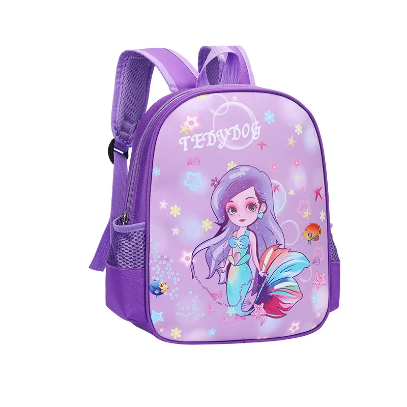 Hot Fashion Cartoon Kid Unicorn Backpack Animal Anime Unicorn Mermaid Backpack Student Kindergarten Schoolbag