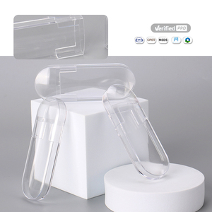 Boîte de maquillage vide compacte et légère en plastique ABS recyclable, avec logo personnalisé OEM&ODM, pour usage cosmétique individuel, idéale pour le blush. - Product Image 1