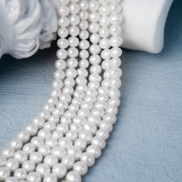 AAAAA forme de pomme de terre parfaite 5A perles d'eau douce classique perles faites à la main collier de perles impeccable pour bricolage perles naturelles