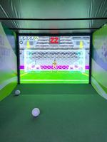 Jeux de football interactifs, simulateur de tir au but, simulateur de football, projection AR, simulation sportive numérique en intérieur