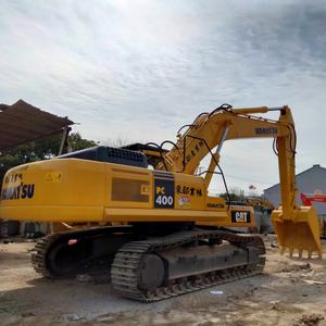 Pelleteuse d'occasion bon marché Komatsu d'occasion PC400-7 machines de construction minière pelleteuse sur chenilles 40 tonnes Komatsu 400 à vendre - Product Image 1