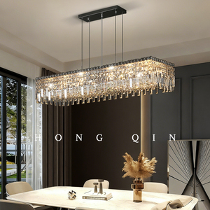 Đèn LED hiện đại Đèn treo nhà hàng Đảo bếp Phòng khách Đèn treo nhà bếp trên bàn Đèn chùm pha lê sang trọng - Product Image 2