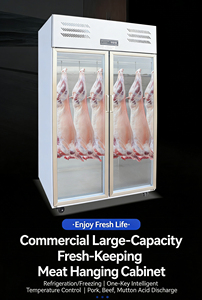 Vitrine réfrigérée verticale multi-portes grande capacité pour la présentation de viande en supermarché et la conservation au <span class=keywords><strong>froid</strong></span> - Product Image 2