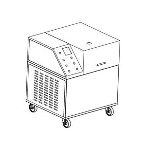 Blow disinfektan Jet Classifier struktur sederhana mudah dan nyaman Dissembling untuk mesin industri - Product Image 5
