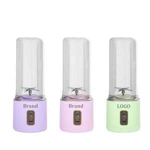 Licuadora Portátil Mini de 6 Cuchillas con Logotipo Personalizado al por Mayor, Vaso Mezclador de Frutas Recargable por USB, Gran Venta - Product Image 1