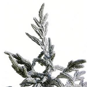 Sapin de Noël floqué de haute qualité de 60 cm <span class=keywords><strong>en</strong></span> <span class=keywords><strong>pot</strong></span> |   Sapin de Noël compact personnalisé pour la décoration de comptoir de Noël à la maison - Product Image 3