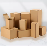 Boîte en carton ondulé sur mesure, grande capacité, boîte de transport principale pour l'emballage et l'expédition