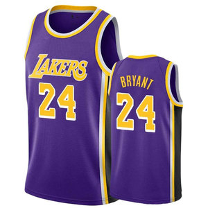 2020 best quality EmbroiderIied <span class=keywords><strong>24</strong></span> <span class=keywords><strong>Kobe</strong></span> Bryant basketball jerseys - Product Image 2
