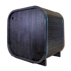 Sauna de Vapor Cuadrada de Madera Maciza Resistente para 3-4 Personas, Alivio de la Congestión Nasal, Alta Durabilidad, para Mejorar el Estado de Ánimo - Product Image 6