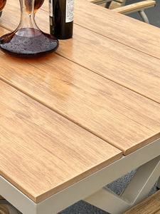 <span class=keywords><strong>Table</strong></span> de salle à manger <span class=keywords><strong>en</strong></span> plastique anti-corrosion, chaises d'extérieur, <span class=keywords><strong>table</strong></span> de cour, <span class=keywords><strong>table</strong></span> longue de balcon, <span class=keywords><strong>table</strong></span> carrée moderne pour restaurant - Product Image 5