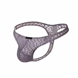 Prezzo a buon mercato all'ingrosso Sexy da uomo perizoma biancheria intima Mini pizzo Sexy Gay biancheria intima mutande per gli uomini - Product Image 3