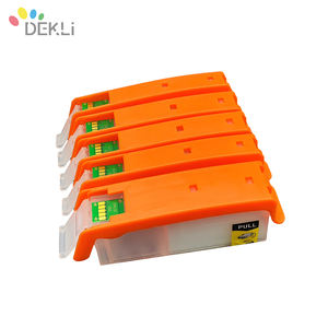 ¡Nuevo! PGI 580 CLI 581 cartucho de tinta rellenable para Canon <span class=keywords><strong>TR7550</strong></span> TR8550 TS6150 impresora restablecer cartucho con Chip - Product Image 4