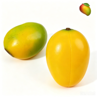 Jouet Squishy Mangue Changeant de Couleur, Jouet Mochi à Rebond Lent, Cadeau Créatif de Décompression