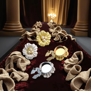 Copri Bottoni Decorativi Eleganti in Ottone per Camicie e Abiti da Donna, Copribottoni Floreali Rimovibili per Polsini - Product Image 5