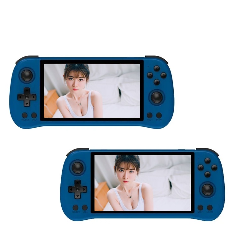 レトロゲーム Powkiddy Model X55 機体 5.5インチ携帯ゲーム機 PS2