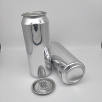 Vente en gros de canettes en aluminium vides de haute qualité de 250 ml, 330 ml et 500 ml pour boissons énergisantes, boissons gazeuses, boissons aux fruits