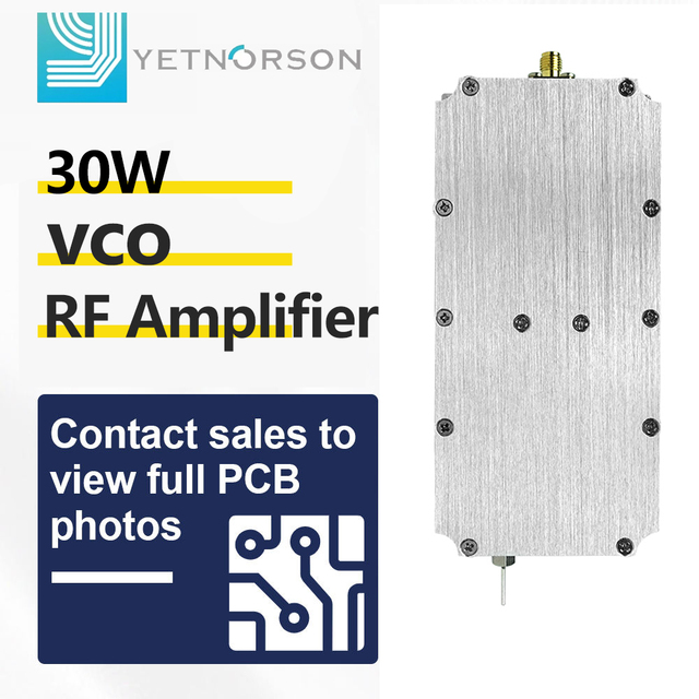 20W/30W UHF GaN Module High Reliability C-UAS Professional Rf Linear 900MHZ/433MHz Power Amplifier Airport Security