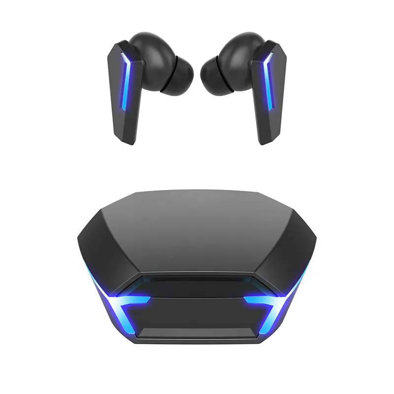 M10 TWS Fones de ouvido sem fio para jogos com controle de toque Bluetooth Fones de ouvido estéreo canal 9D à prova d'água de alta fidelidade qualidade esportiva