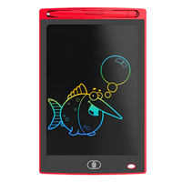 Tableta de escritura LCD para niños con papel de práctica, tablero de dibujo con alfabeto y guías de números, juguete educativo de aprendizaje