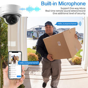 4MP IR ضوء النجوم للرؤية الليلية كشف الحركة IVS ثابت البؤري في الهواء الطلق PoE قبة Wiz استشعار شبكة كاميرا IP - Product Image 3