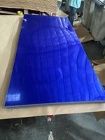 1mm Bleu UV Impression Pmma Acrylique Miroir Panneau Miroir Mural Flexible avec Adhésif pour la Publicité