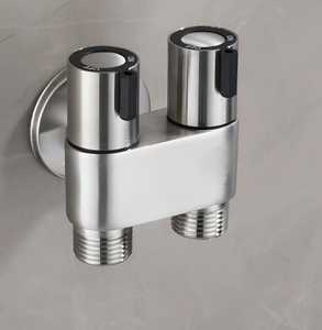 Juego de rociador de ducha para mascotas, manguera en espiral de níquel cepillado, válvula en T de latón, rociador de bidé de mano para inodoro y baño - Product Image 2