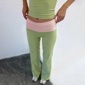 Women's Short Two Piece <b>Set</b> Backless Sleeveless Cami Casual Pants Comfortable Jogger Spandex/Polyester Gym Activewear Outfit - Product Image 6