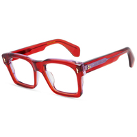 Nouvelle plaque de haute qualité cadre épais cadre de lunettes conception de personnalité cadre carré neutre optique