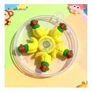 Ensemble de Fidget Spinners Kawaii en Plastique et Silicone Écologique, Robustes, Silencieux et de Haute Qualité, Jouets Sensoriels 3D pour le Bureau, Anti-Anxiété - Product Image 4