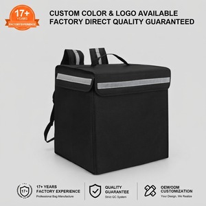 Bolsa grande <span class=keywords><strong>de</strong></span> catering comercial, bolsa <span class=keywords><strong>de</strong></span> transporte <span class=keywords><strong>de</strong></span> alimentos térmica fría y caliente, bolsa <span class=keywords><strong>de</strong></span> entrega <span class=keywords><strong>de</strong></span> alimentos aislada <span class=keywords><strong>de</strong></span> primera calidad - Product Image 1