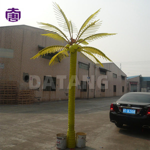 Outdoor Waterproof <b>Led</b> Palm <b>Tree</b> <b>Light</b> Gorgeous Tropical Ornament For Courtyard Seaside And Vacation Spot Landscape For Sale - Product Image 4