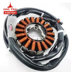 KAMTHAI 31220-K96-V01 Pcx 2019 motosiklet parçaları manyetolu Stator bobini montaj CKP sensörü ile Honda Pcx 2019 2020 için