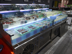 OEM più tipi singolo/due/tre strato supermercato acquario di vetro per alberghi <span class=keywords><strong>mercato</strong></span> acquatico - Product Image 2