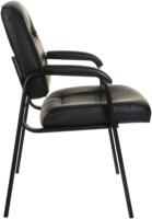 Chaise de réunion ergonomique robuste empilable Jszm Hall pour bureau, zone de réception et salle de conférence
