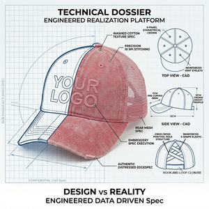 Casquette de baseball en coton lavé de qualité supérieure à imprimé léopard avec logo personnalisé, style chignon délavé pour femme - Product Image 3